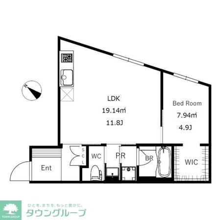 CREAL学芸大学の物件間取画像